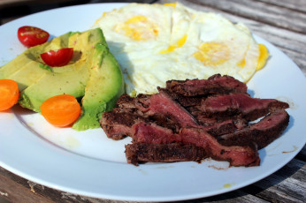 Картинка еда мясные+блюда авокадо говядина