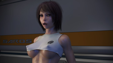 Картинка 3д+графика люди+ people фон взгляд девушка