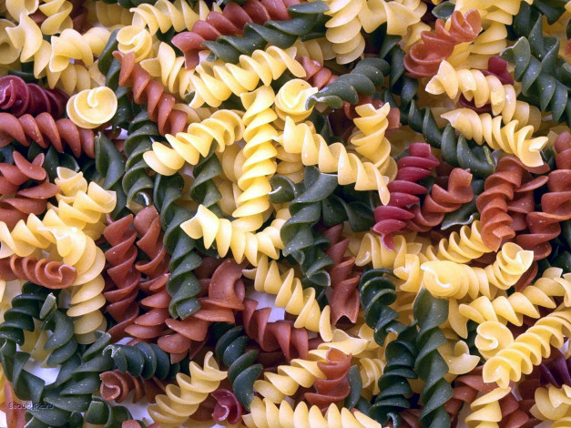 Обои картинки фото еда, макаронные блюда, ассорти, паста, макароны