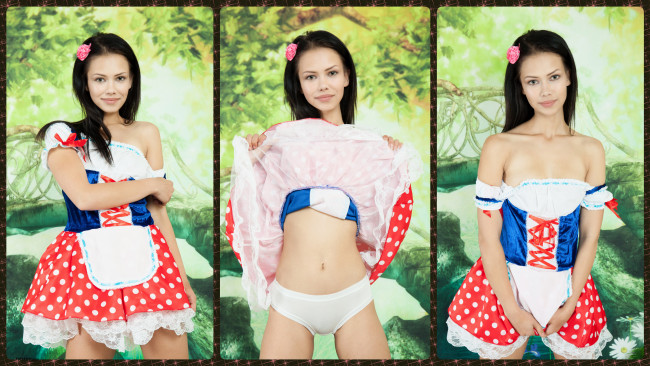 Обои картинки фото девушки, laura angelina , laina,  lada a, laura, angelina