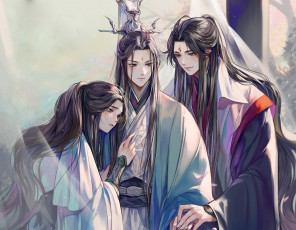 Картинка аниме the+scum+villain’s+ self-saving +system система спаси себя сам для главного злодея chuan shu zijiu zhinan мосян тунсю