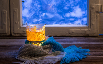 Картинка еда напитки +чай шарф чай стакан