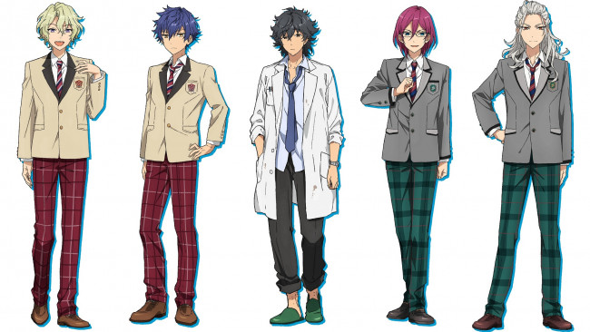 Обои картинки фото аниме, ensemble stars, ансамбль, звёзд