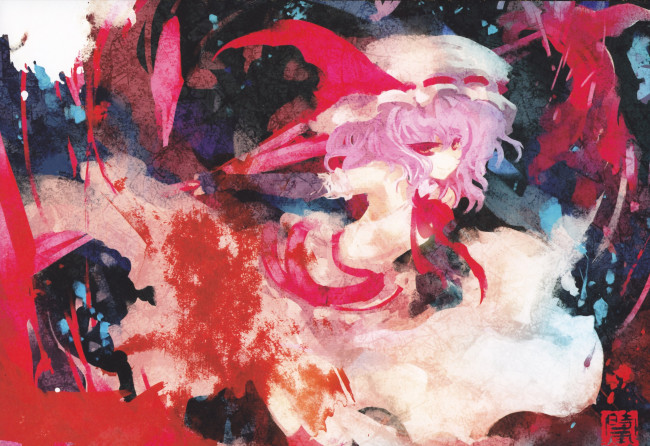 Обои картинки фото аниме, touhou, тоухоу