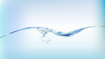 Картинка 3д+графика природа+ nature волна вода