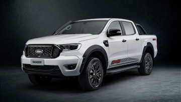 Картинка ford+ranger+fx4+double+cab+2022 автомобили ford ranger fx4 double cab 2022 пикап форд белый