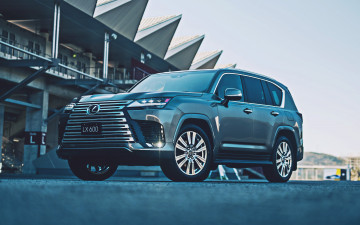 Картинка 2022+lexus+lx+600+ jp автомобили lexus lx600 4k парковка авто 2022 года премиум класс spec внедорожники японские лексус