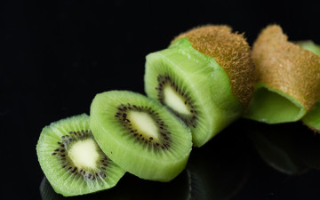 Картинка еда киви куски