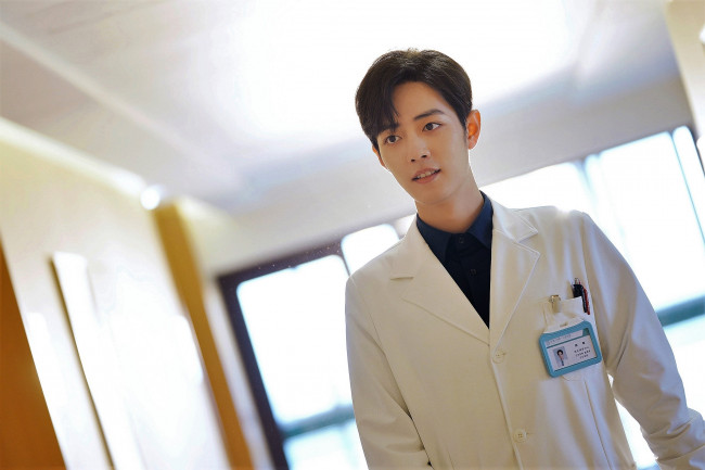 Обои картинки фото кино фильмы, the oath of love, гу, вэй, врач, коридор