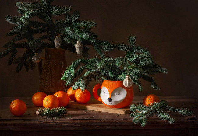 Обои картинки фото еда, цитрусы, мандарины