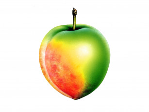 обоя рисованное, еда, плод