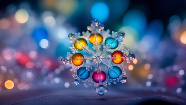 Обои картинки фото 3д графика, моделирование , modeling, нейросети, графика, нейроарт, ai, art, нейронные, сети, рисунки, нейро, искусство, нейрографика, graphics, neuroart, neural, networks, drawings, neuro, neurography, разноцветная, снежинка, структура