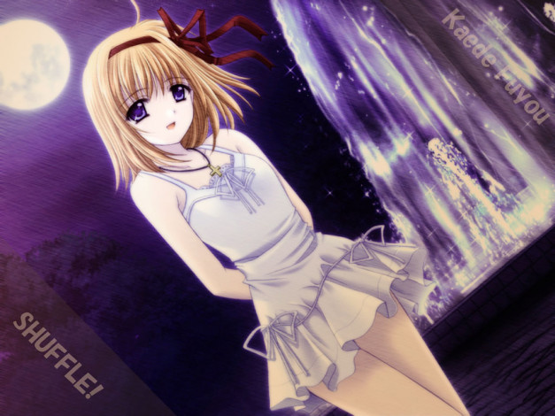 Обои картинки фото аниме, shuffle