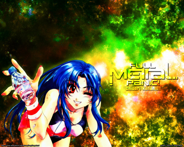 Обои картинки фото аниме, full, metal, panic