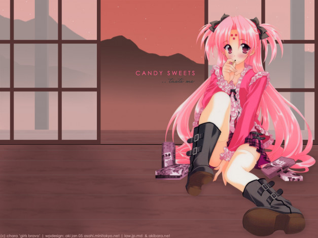 Обои картинки фото аниме, girls, bravo