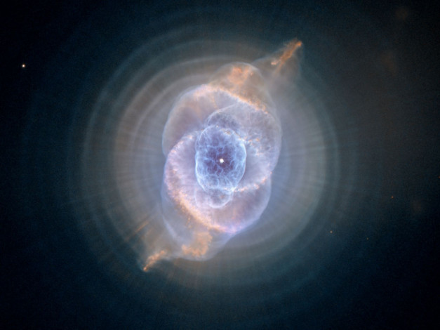 Обои картинки фото кошачий, глаз, космос, галактики, туманности