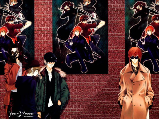 Обои картинки фото аниме, weiss, kreuz