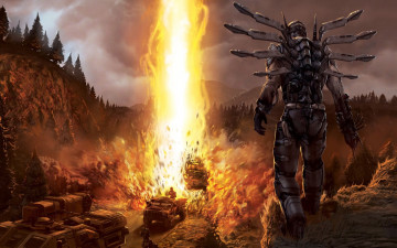 Картинка видео игры enemy territory quake wars