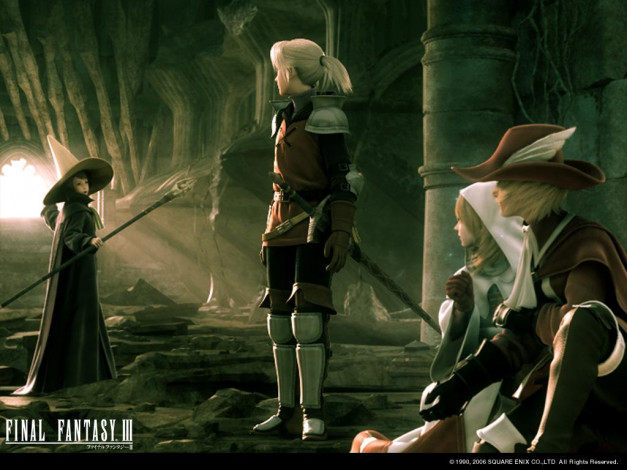 Обои картинки фото видео, игры, final, fantasy, iii
