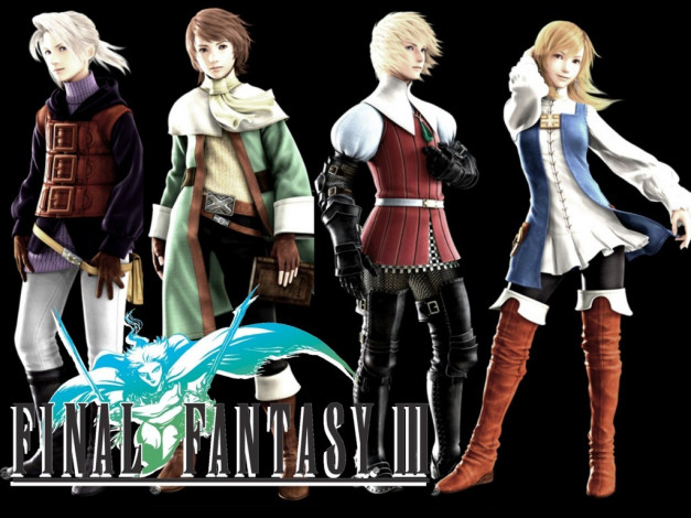 Обои картинки фото видео, игры, final, fantasy, iii