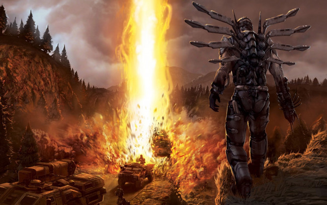 Обои картинки фото видео, игры, enemy, territory, quake, wars