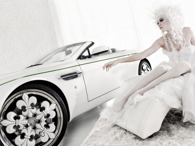 Обои картинки фото автомобили, авто, девушками