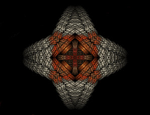 Картинка 3д графика fractal фракталы фон цвета узор