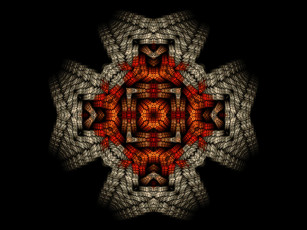 Картинка 3д графика fractal фракталы цвета фон узор линии изгиби