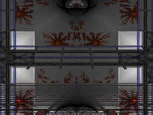 Картинка 3д графика fractal фракталы цвета узор фон