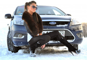 Картинка автомобили авто девушками