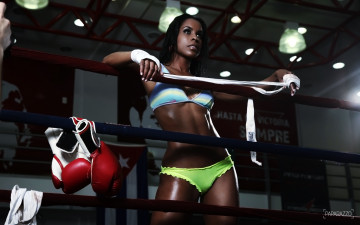 Картинка Chandella+Powell девушки ринг