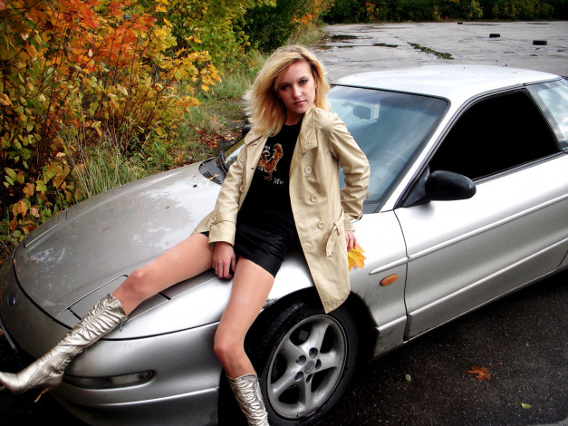 Обои картинки фото автомобили, авто, девушками