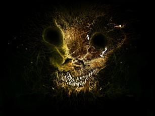 Картинка фэнтези существа глаза клыки