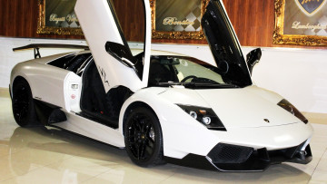 обоя lamborghini, murcielago, автомобили, automobili, s, p, a, спортивные, италия