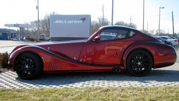 Картинка morgan автомобили выставки уличные фото класс-люкс великобритания спортивные лимитированные motor company