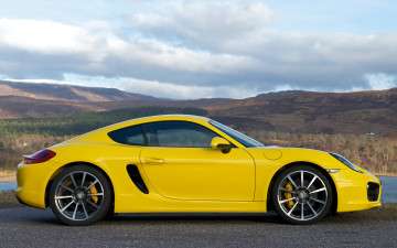 Картинка автомобили porsche cayman s car