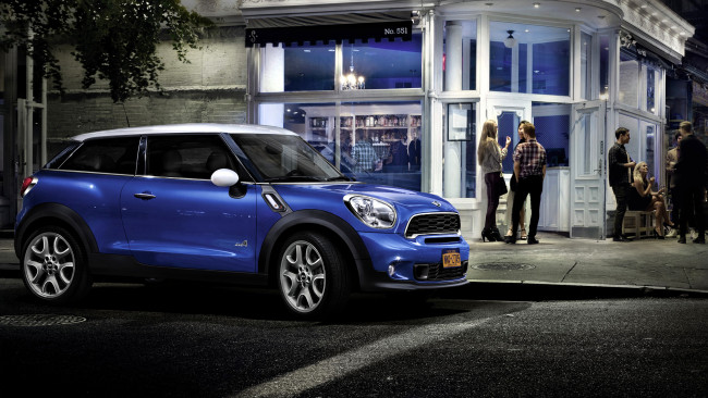 Обои картинки фото mini, paceman, автомобили, великобритания, british, motor, corporation