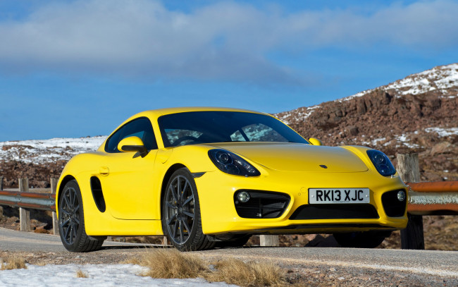Обои картинки фото автомобили, porsche, cayman, s, car