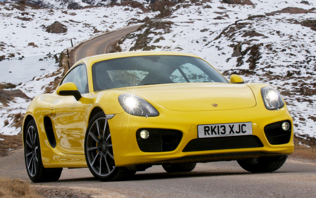 Обои картинки фото автомобили, porsche, cayman, s, car