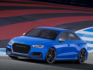 Картинка автомобили audi синий 2014г concept quattro clubsport a3