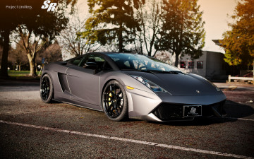 Картинка lamborghini автомобили серый город