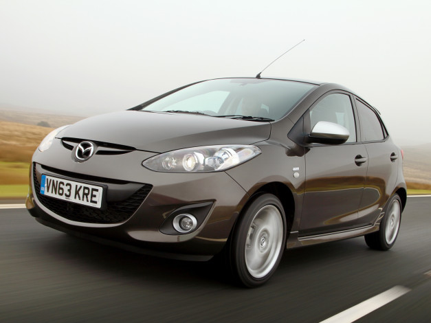 Обои картинки фото автомобили, mazda, 2014г, de2, venture, sport, темный, 2