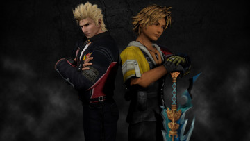 Картинка 3д+графика аниме+ anime девушка взгляд фон парень