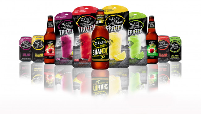 Обои картинки фото mike`s hard lemonade, бренды, бренды напитков , разное, лимонад