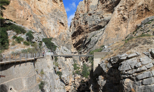 Обои картинки фото природа, горы, ущелье