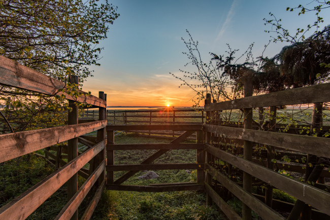 Обои картинки фото природа, восходы, закаты, рассвет