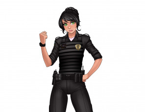 Картинка рисованное люди девушка взгляд фон