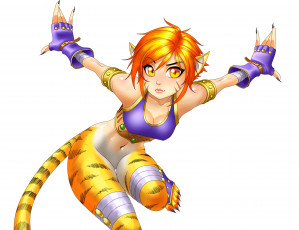 Картинка рисованное -+другое девушка взгляд фон