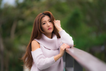 Картинка девушки -unsort+ азиатки взгляд лицо