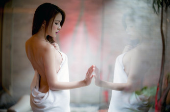 Картинка девушки -unsort+ азиатки лицо взгляд